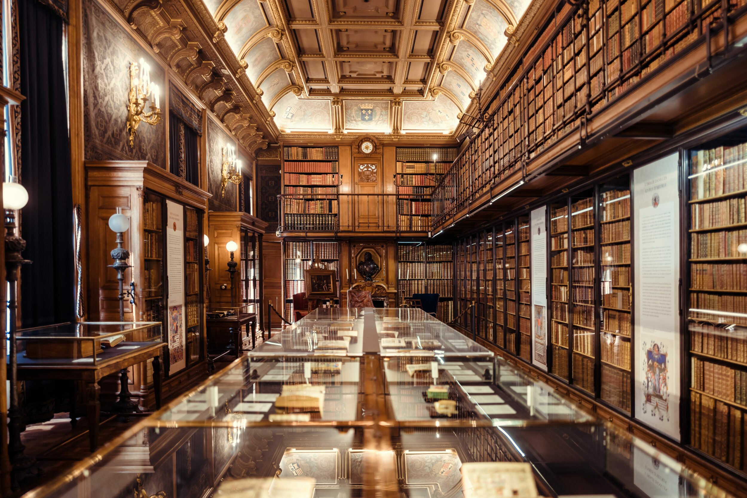 The reading room - Château de Chantilly