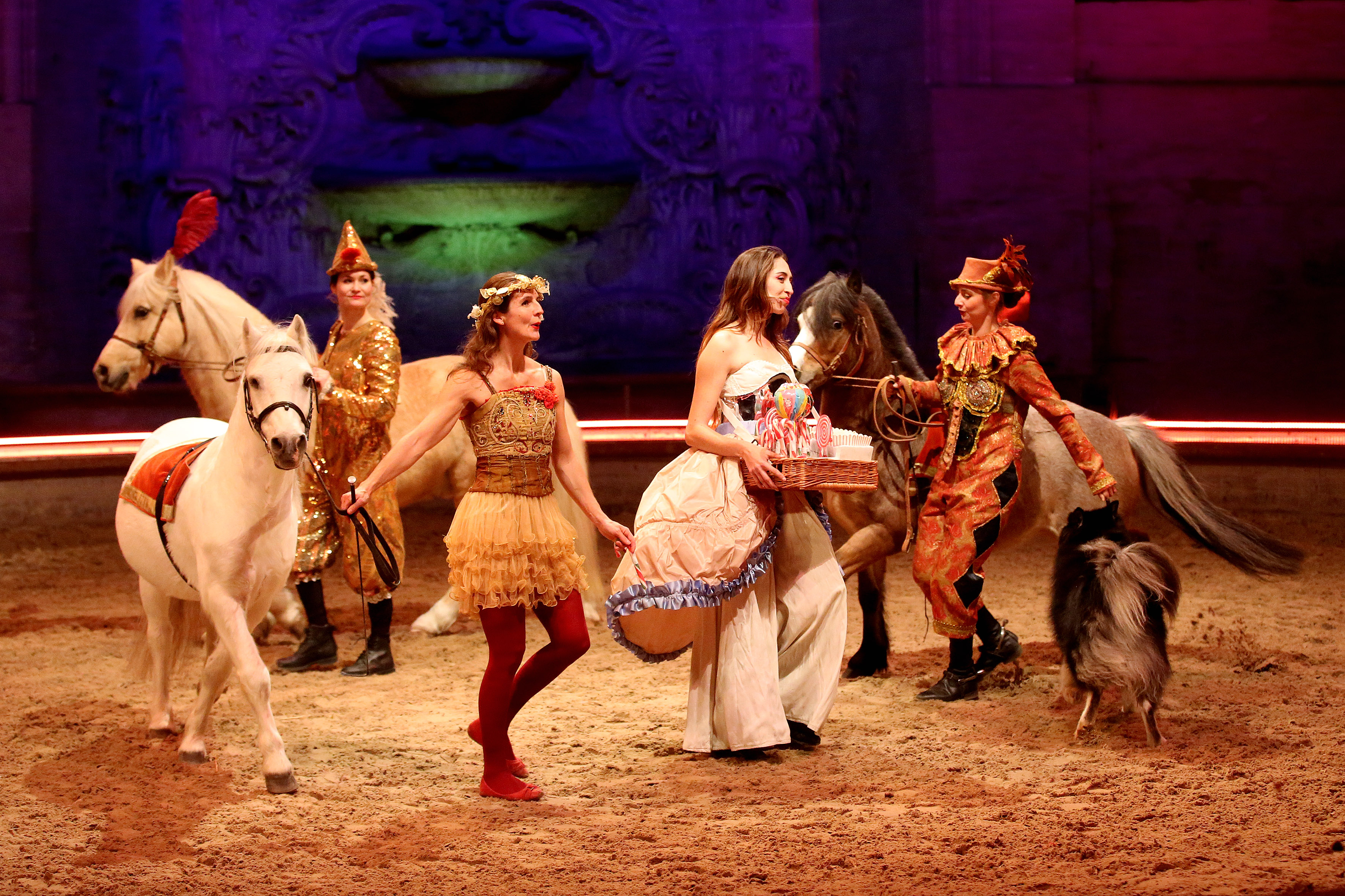 Spectacle équestre de Noël Le miroir de Bérylune - Compagnie équestre du Château de Chantilly